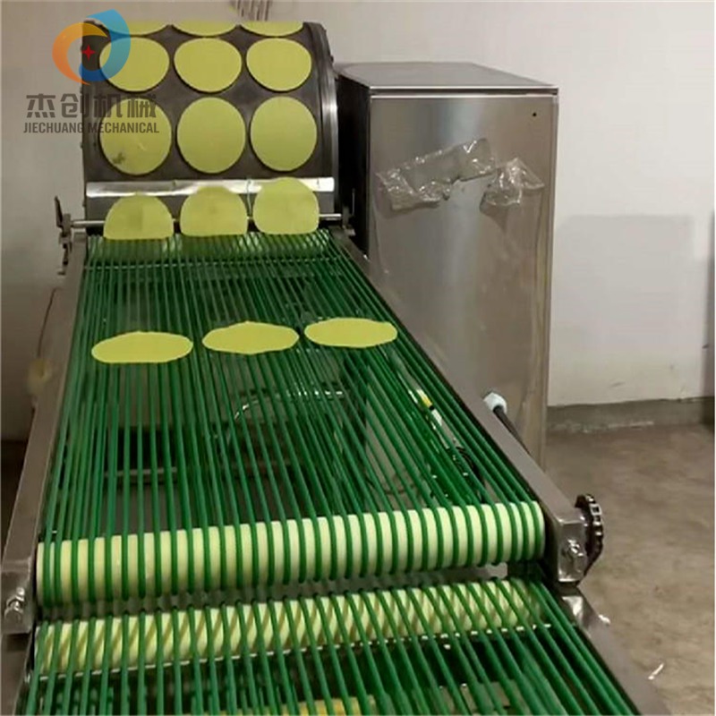 创业型春卷皮机器 全自动春卷皮制作设备 连续式电磁烤鸭饼机