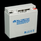 万安蓄电池12M17AT万安12V17AH铅酸性免维护电池配电池柜图片