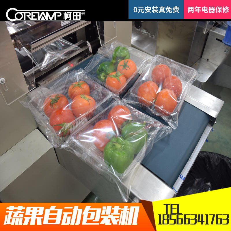 北京圣女果枕式包装机 上走膜圣女果套袋机 厂家直销