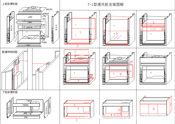 四川德阳实验家具批发厂家全钢通风柜药品柜原子吸收罩示例图13