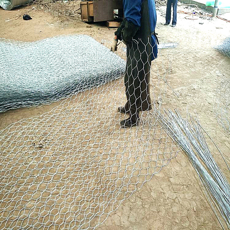 临沂护坡石笼网 防洪铅丝笼 阳迪石笼网厂家 高锌石笼网