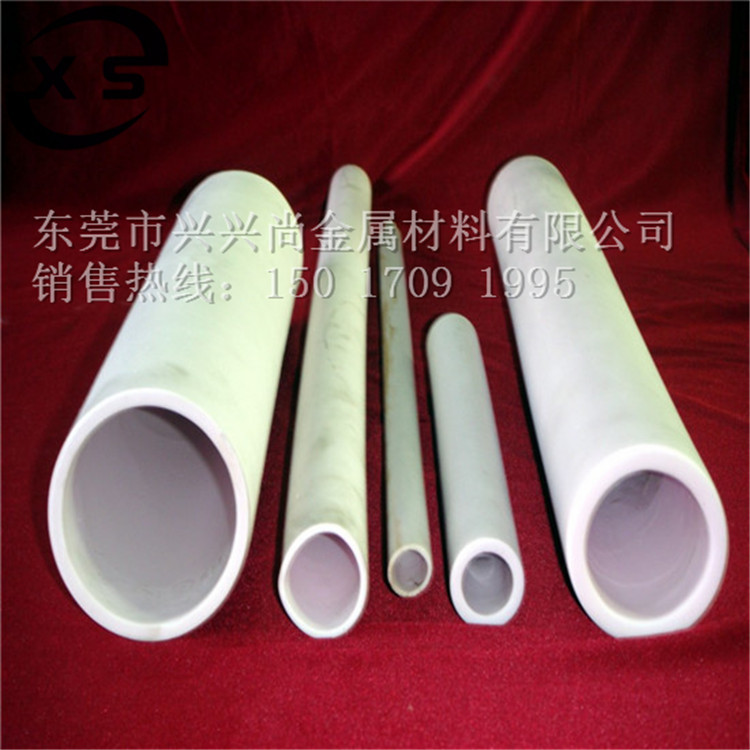现货氧化铝陶瓷管工业陶瓷管电热陶瓷管示例图1