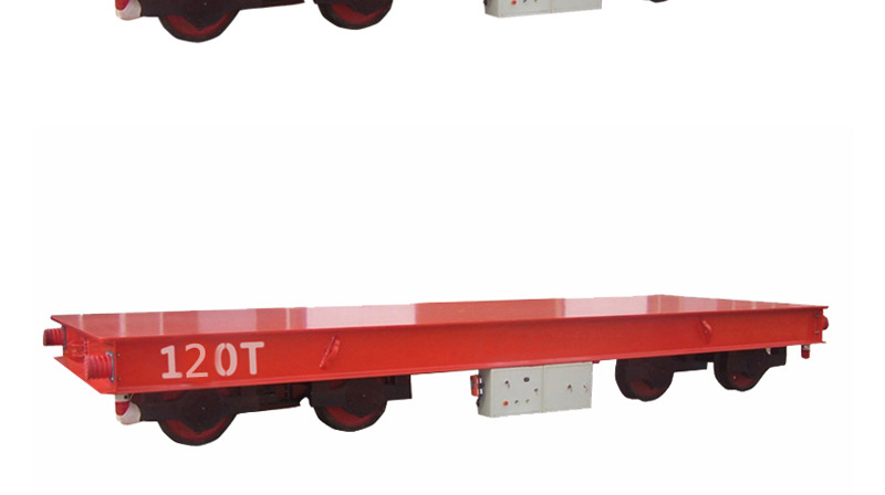 批发120T运输电动平板车 仓库搬运电动工具车 地平车运输工具示例图4