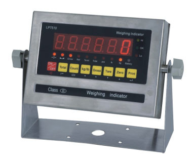 朗科精工LP7510高精度称重仪表,带RS-485通讯4-20mA串口电子秤显示器