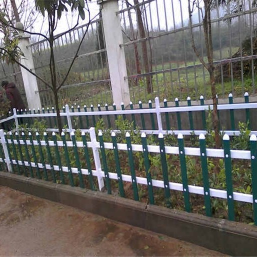 PVC塑钢护栏配件,塑钢PVC护栏厂家，专业生产pvc草坪护栏，绿化pvc草坪护栏，正万护栏