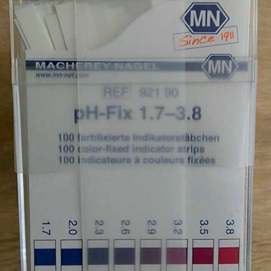 德国MN  92190 无渗漏 pH测试条 PH-Fix 1.7-3.8 PH试纸