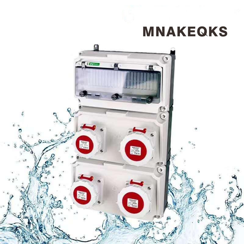 MNAKEQKS国皖科技塑料插座箱户外配电检修箱厂家定做