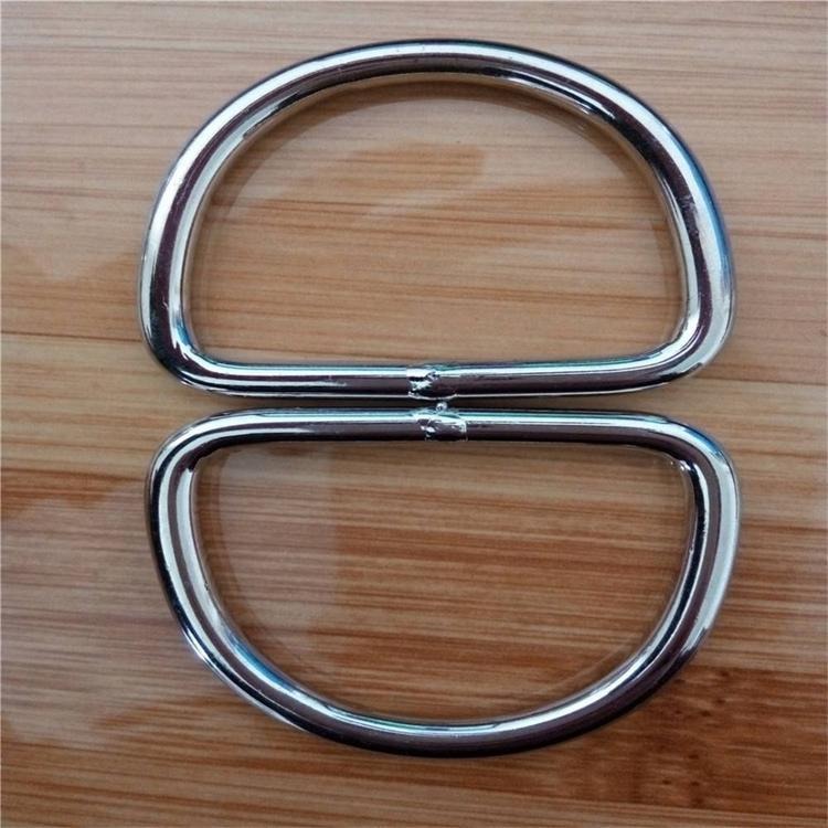 奥科供应各种尺寸碳钢铁环 焊接圆环 D型环 表面镀锌镀镍图片