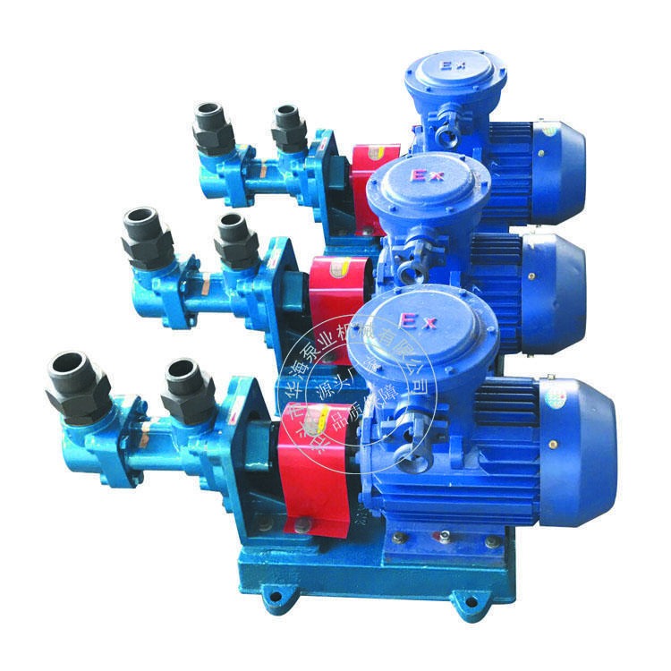华海泵业专业销售 3G30×4-46三螺杆泵转子式容积泵 润滑油输送高压泵 自吸增压泵