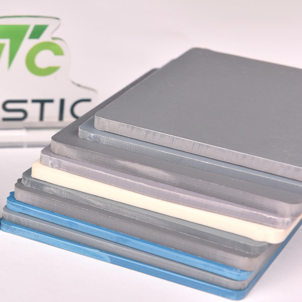 PVC塑料板厂家现货1-60mm白色灰色pvc硬板 PVC板材