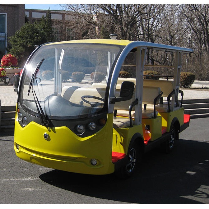 景区电瓶车通过权威机构认证,均采用德国技术,全进口配置观光车绿通LT-S8旅游观光车