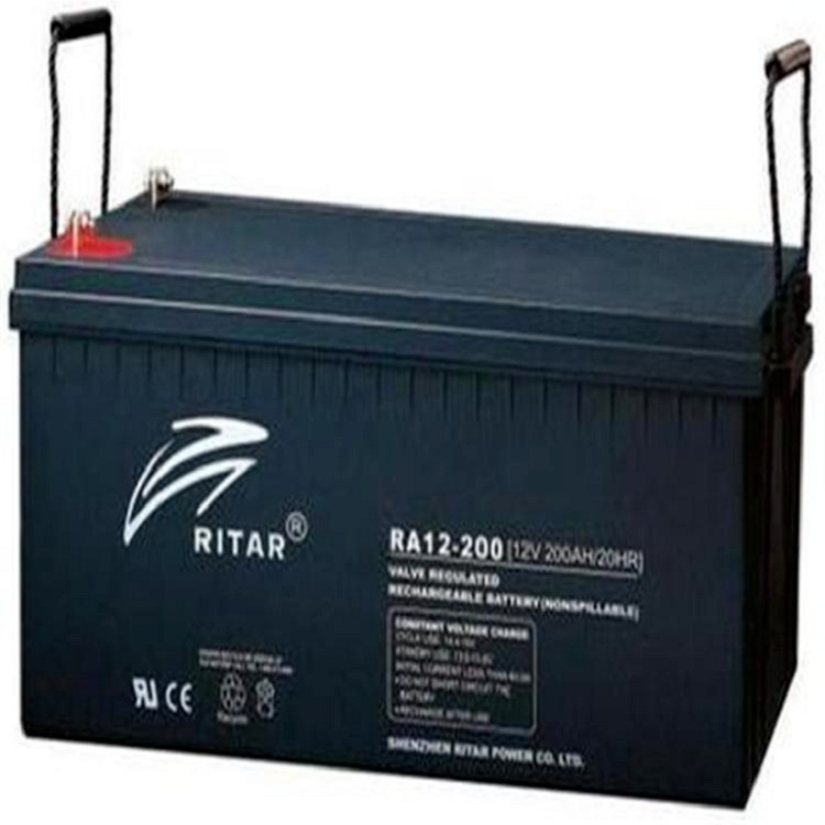 瑞达蓄电池12V200AH RITAR蓄电池RA12-200 消防安检 门禁监控 储能应急