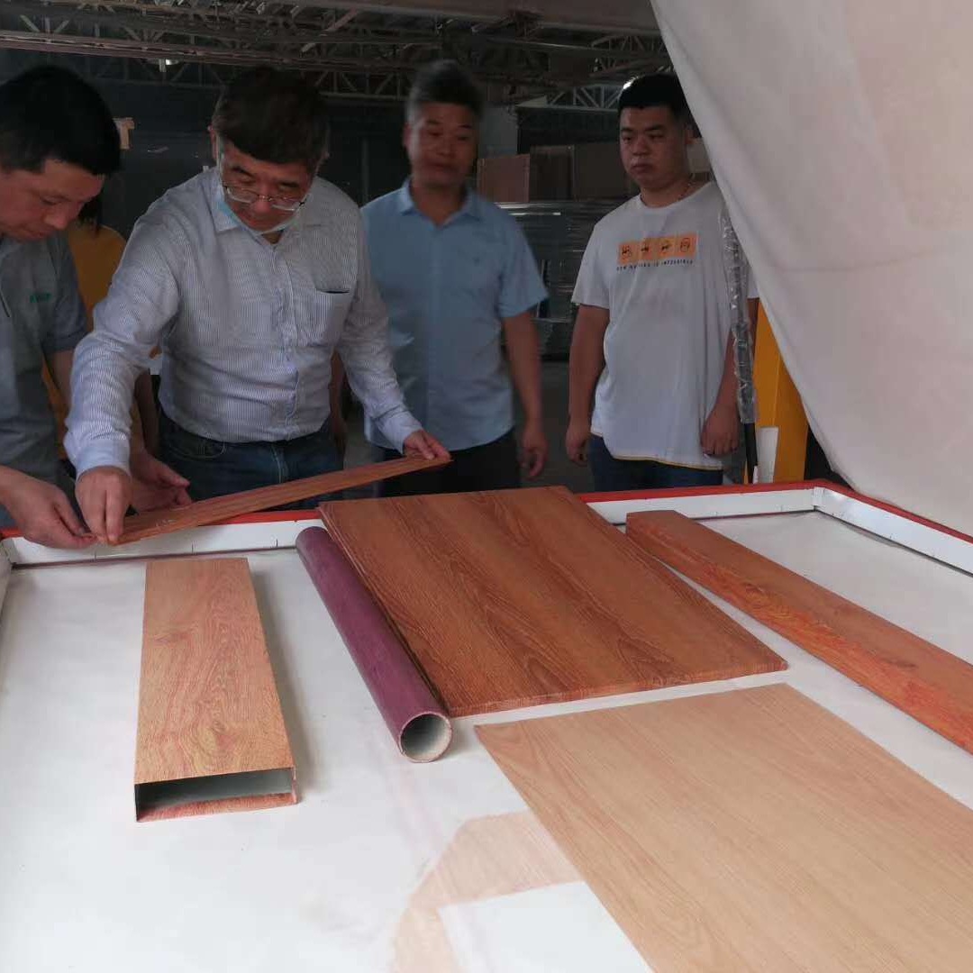 多功能木纹转印机   平板方管木纹转印一体机厂家批发