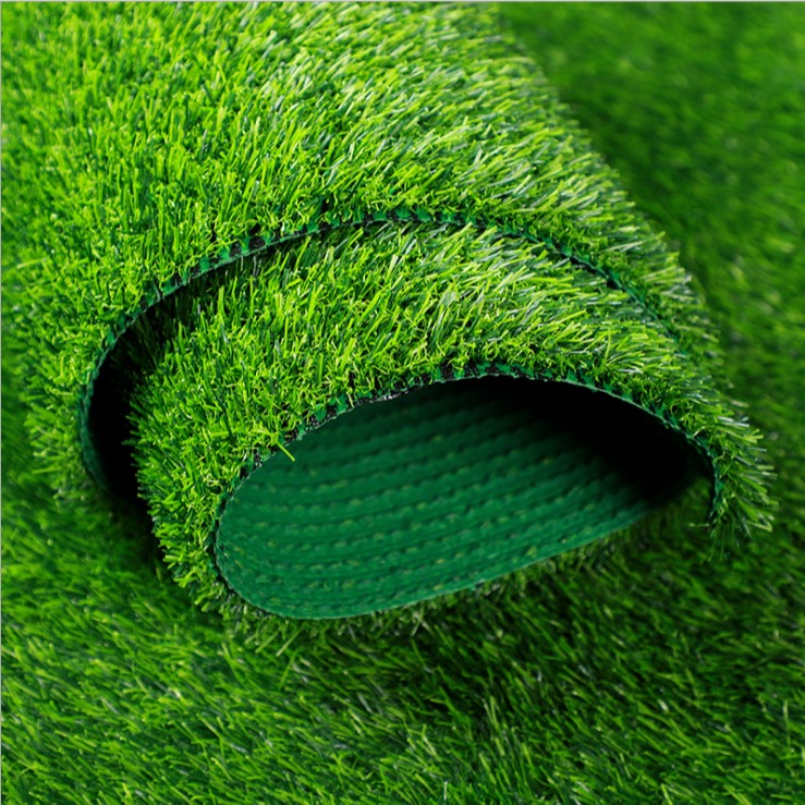 仿真草坪加密加厚绿色地毯地垫子市政工程外墙围拦人造塑料假草坪