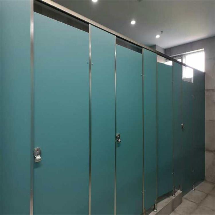 蓝色抗倍特板材   学校卫生间隔断材料 厕所隔断门 PVC空腔防水板 森蒂