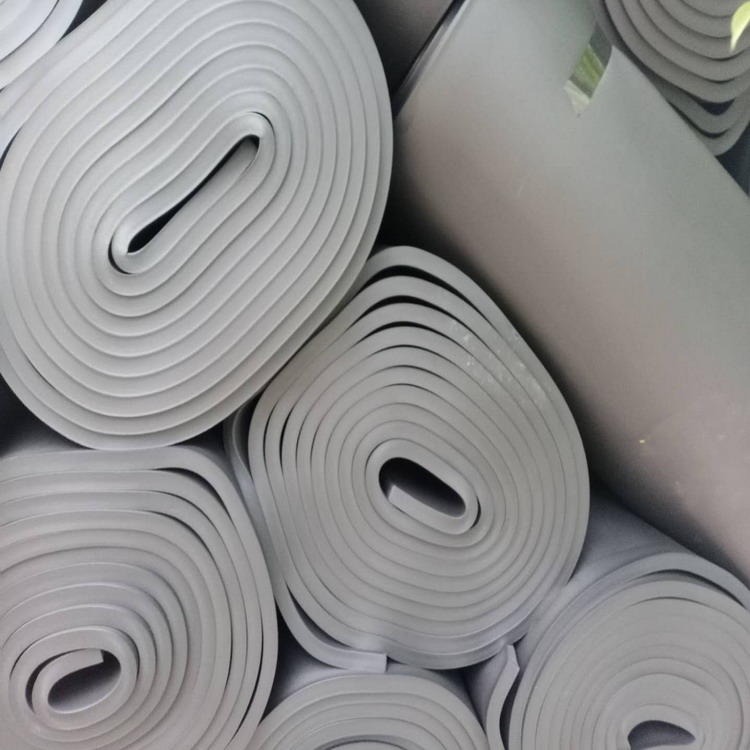 供应高密度贴铝箔橡塑保温板 自粘胶橡塑板 普兰多牌新品上市