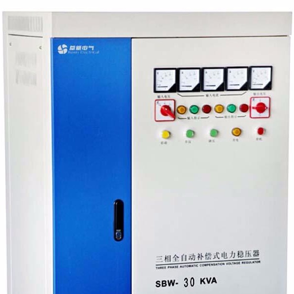 长期提供SBW-200KW大功率电源 电力补偿式稳压器 工业机床稳压器
