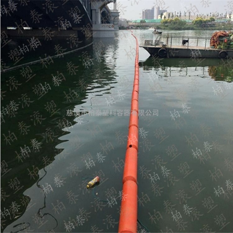 武当山景区河道浮漂阻挡浮拦 塑料浮漂供应厂家