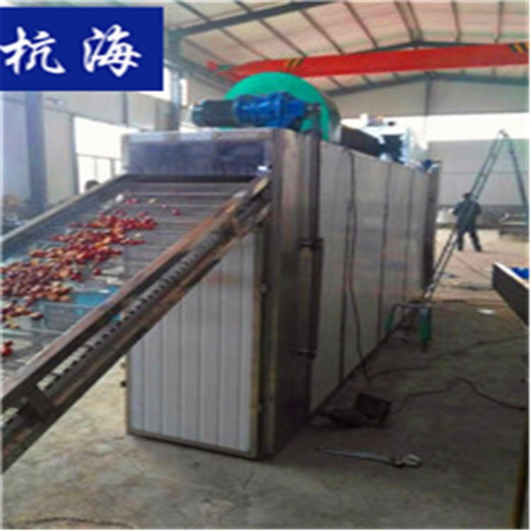 红枣烘干机 枣干枣片热泵干燥设备 大枣清洗干燥生产线厂家 杭海机械 空气能热泵烘干厂家