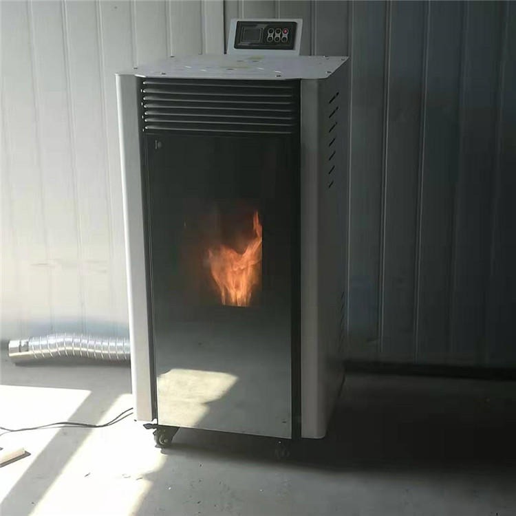 家用生物质颗粒采暖炉 自动控温型节能环保型暖风炉 新型秸秆颗粒热风炉