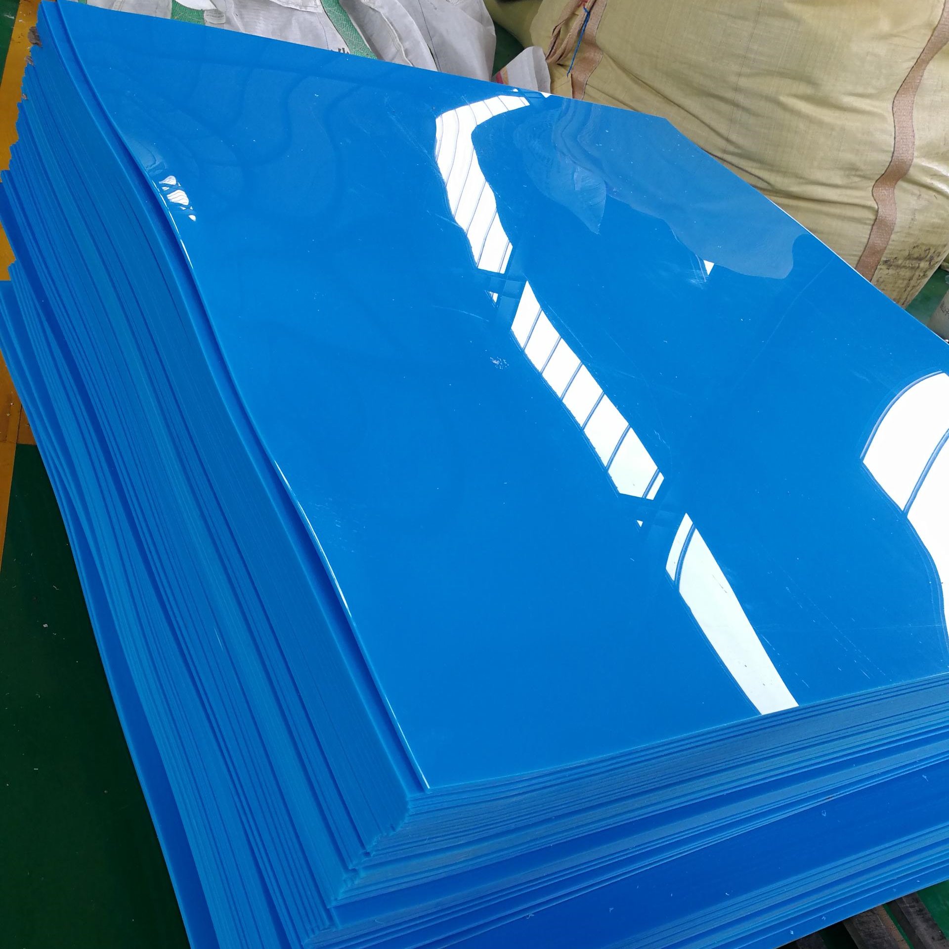 厂家直供高分子聚乙烯板 高密度蓝色聚乙烯板pe板upe板材pp塑料板