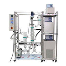 供应 短程真空分子蒸馏仪 AYAN-F200 刮膜式蒸馏装置 实验室