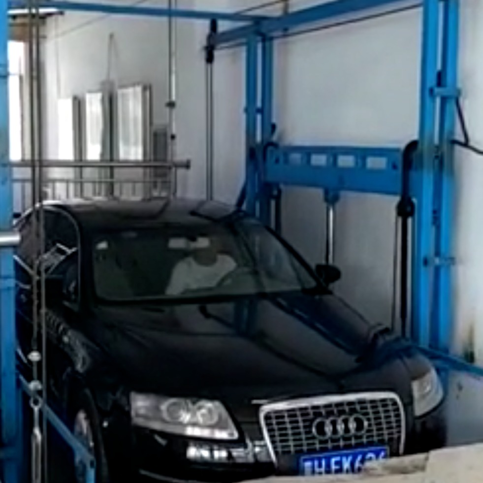 枣庄市4S店汽车升降台 维修升降设备 龙门架举升机 液压式举升设备