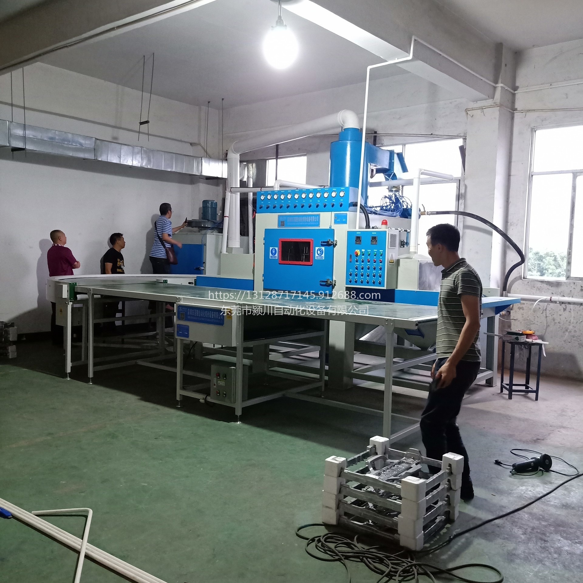 自动喷砂机 颍川自动履带式喷砂设备 北京自动喷砂机供应价格实惠