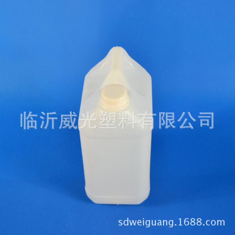 WG5L-7【厂家直供】5公斤白色化工桶 汽油桶 农药桶 方形塑料桶示例图5