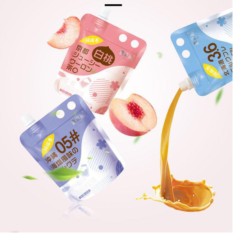 厂家OEM甜面酱调料包装袋沙拉酱果酱袋异型吸嘴袋订制图片