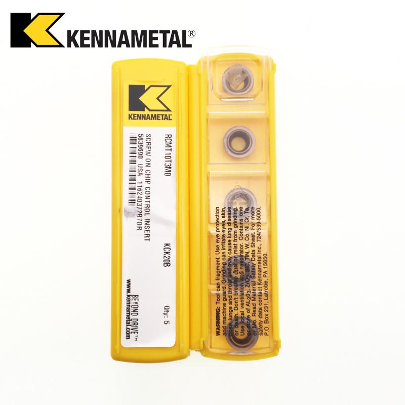 肯纳内孔刀片 圆刀片RCMT10T3M0 KCK20B 铸铁加工