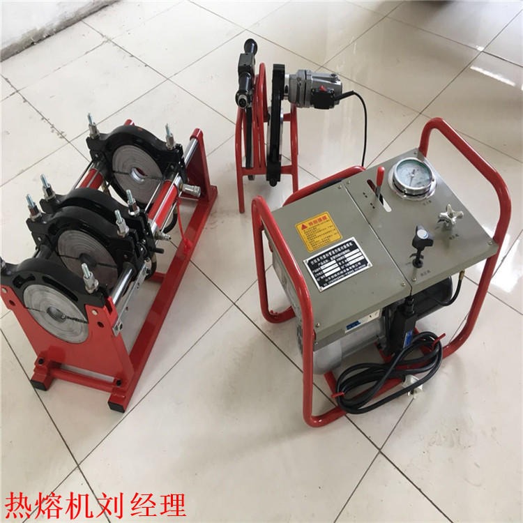 400-200全自动pe管热熔焊机 液压机 塑料管道315对接机 上海pe全自动焊机