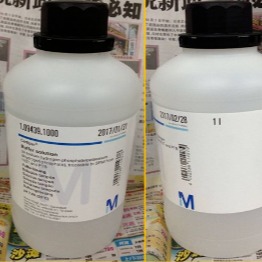 德国默克 MERCK标准缓冲液  PH酸碱缓冲溶液 校准液 校正液1.09435.1000 1L瓶图片