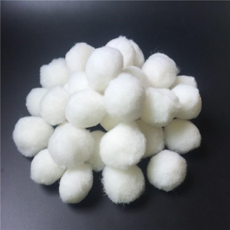 盘锦纤维球滤料 石油行业污水处理纤维球厂家 水族馆专用纤维球价格