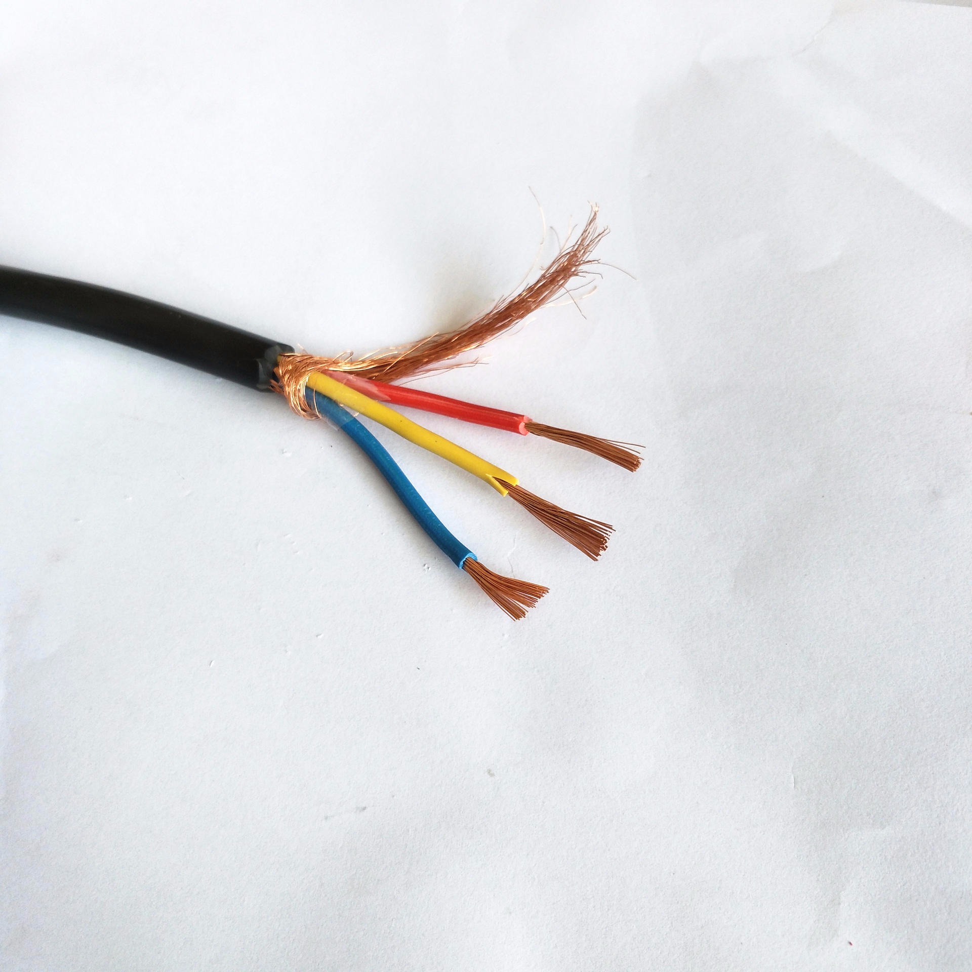 RVV多股软心护套电缆电器电源线 无氧铜GB产品