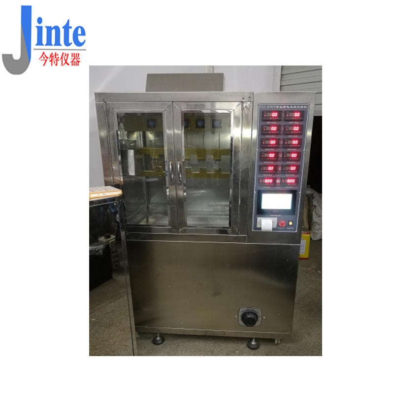 云母高压漏电起痕仪 耐电痕化测试机IEC60587-1984塑料检测设备上海今特厂家