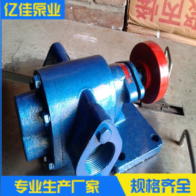沧州齿轮泵厂批发渣油泵ZYB83.3亿佳牌 泵铸铁耐腐蚀胶水泵渣油重油泵