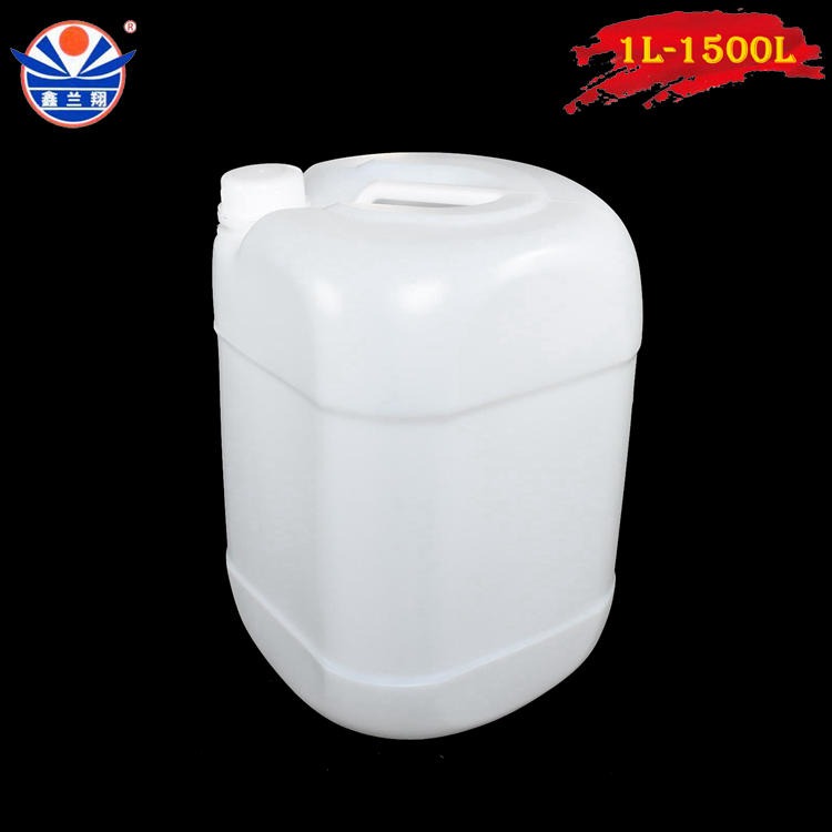 蓝色白色黑色25公斤化工桶，25公斤化工桶塑料桶，方形25公斤化工桶图片