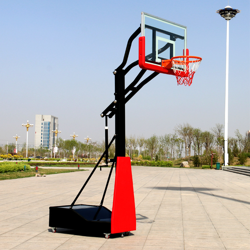 篮球架 幼儿园篮球架 篮球架 儿童 移动篮球架带轮 升降篮球架示例图4