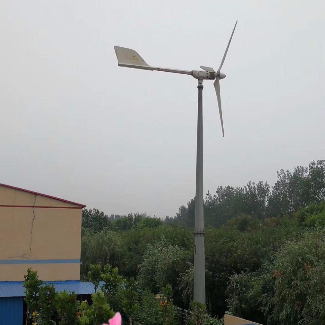家用离网风力发电机220v发电系统5kw稳定发电晟成定制