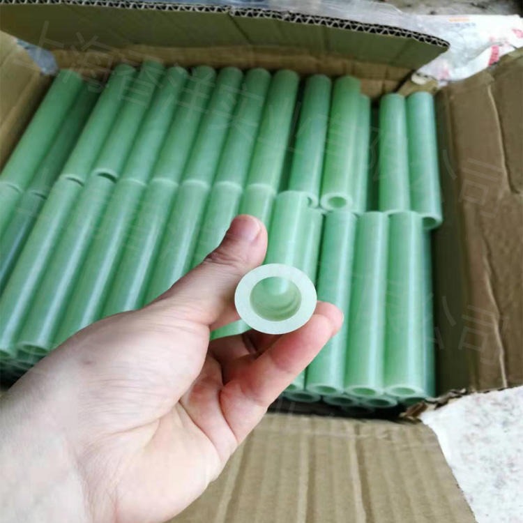 树脂管 玻纤管材 定做环氧管 阻燃FR4板薄板电子产品专用绝缘板 水绿色图片