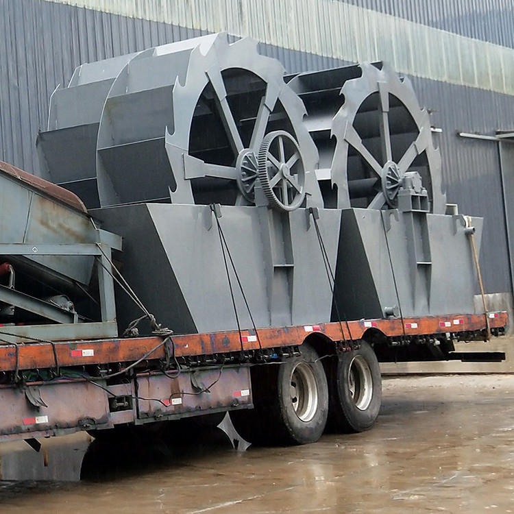3200型叶轮式洗砂机 水车洗砂机生产线 豫中 双轮斗洗砂机