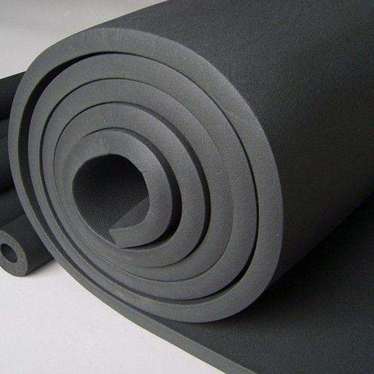 安徽风筒橡塑保温绵 汝豪 空调风筒橡塑保温板 3公分橡塑板质量优质