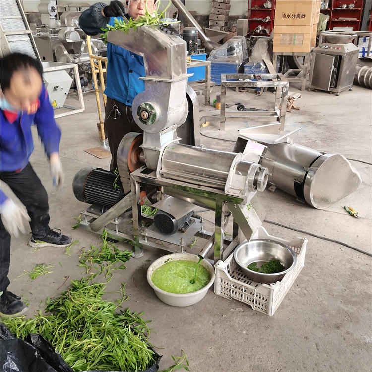 桑葚蓝莓葡萄大型榨汁机 不锈钢螺旋榨汁机厂家 畅达通1吨工业榨汁机