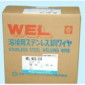 日本WEL MIG 92镍基MIG焊丝 ERNiCrFe-6焊丝 现货图片