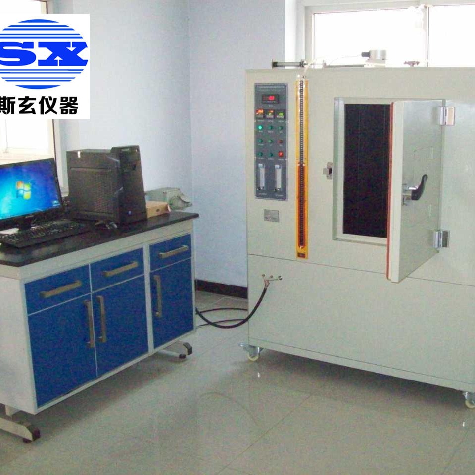 塑料烟密度测试仪 ASTM E662-2014烟密度测试机 垂直法烟密度试验机斯玄厂家图片