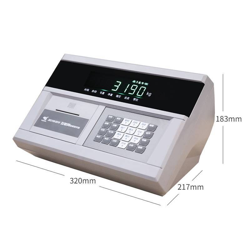 上海耀华数字式电子地磅仪表汽车衡称重显示器XK3190-DS10P数字仪表打印机