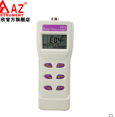 台湾衡欣 AZ8303便携式工业电导率仪 在线式电导率仪 COND检测仪