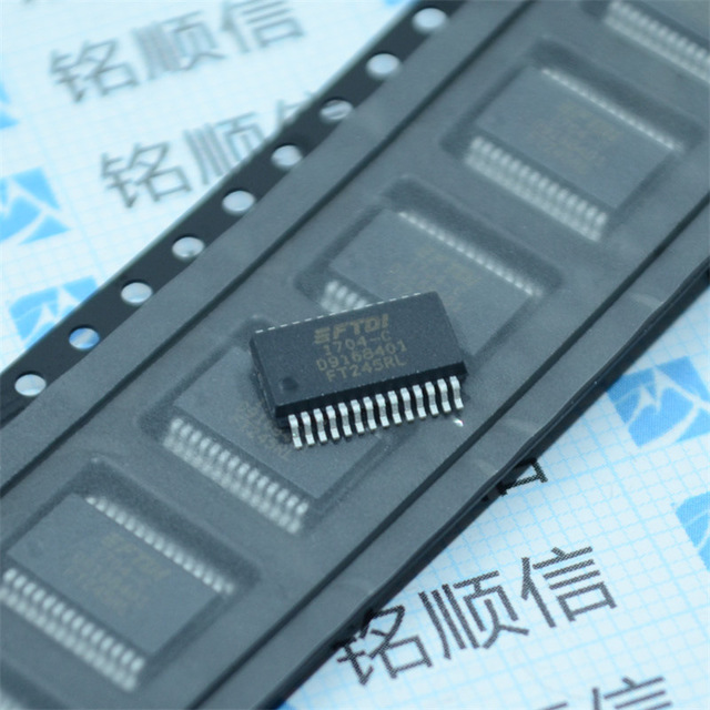 FT245RL  SSOP-28 USB2.0接口集成电路实物拍摄深圳现货
