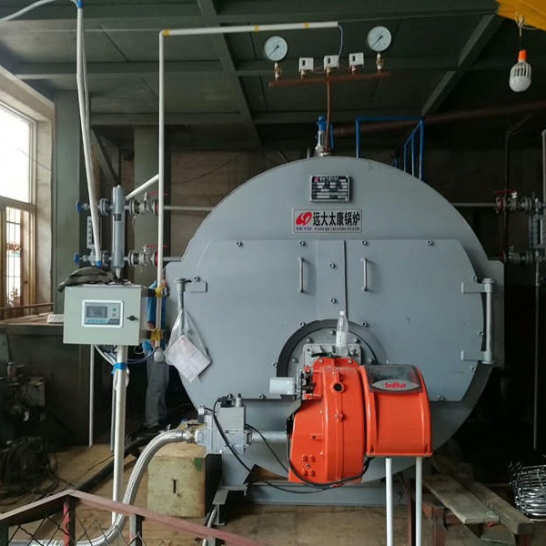 洗涤行业燃气蒸汽锅炉 WNS1-1.25Q 卧式1吨燃气蒸汽锅炉 远大锅炉公司